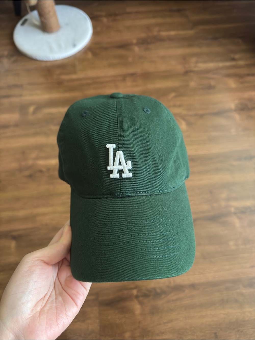 MLB Dark Green LA Logo Baseball Cap